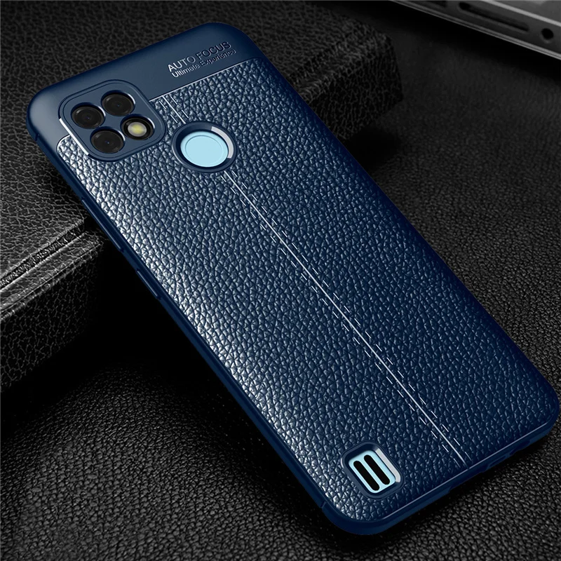 for oppo realme c21 case for realme c21 capas bumper coque shockproof soft tpu leather for fundas realme c20 c21 c11 2021 cover free global shipping