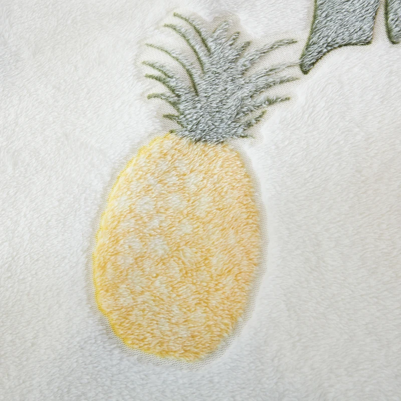 Одеяло ананас модные одеяла близнец полный королева король белый мягкие пледы