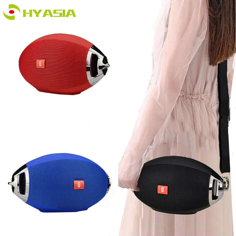 HYASIA TWS регби Bluetooth 4 2 Дополнительный вход громкоговорителя Колонка для басов