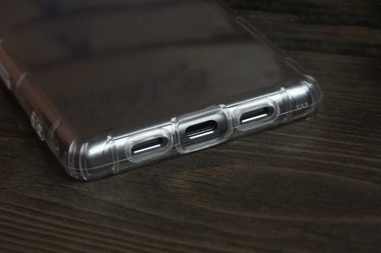 Прозрачный силиконовый чехол fire для микрофона из ТПУ Sony Xperia X XA XA1 XA2 XA3 XZ XZ1 XZ2 XZ3 XZ4 L1