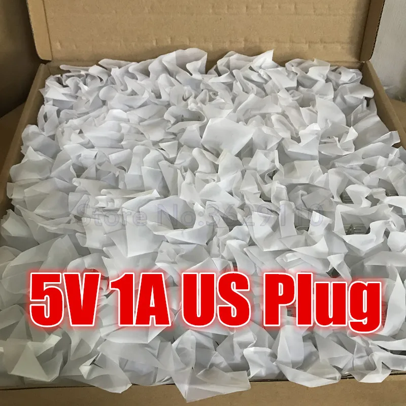 

Сетевое зарядное устройство с одним USB-портом, 5 В, 1 А