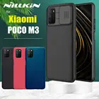 Чехол Nillkin для Xiaomi POCO M3, защитный чехол для объектива камеры, Жесткий Тонкий матовый чехол из поликарбоната для Xiaomi POCO M3