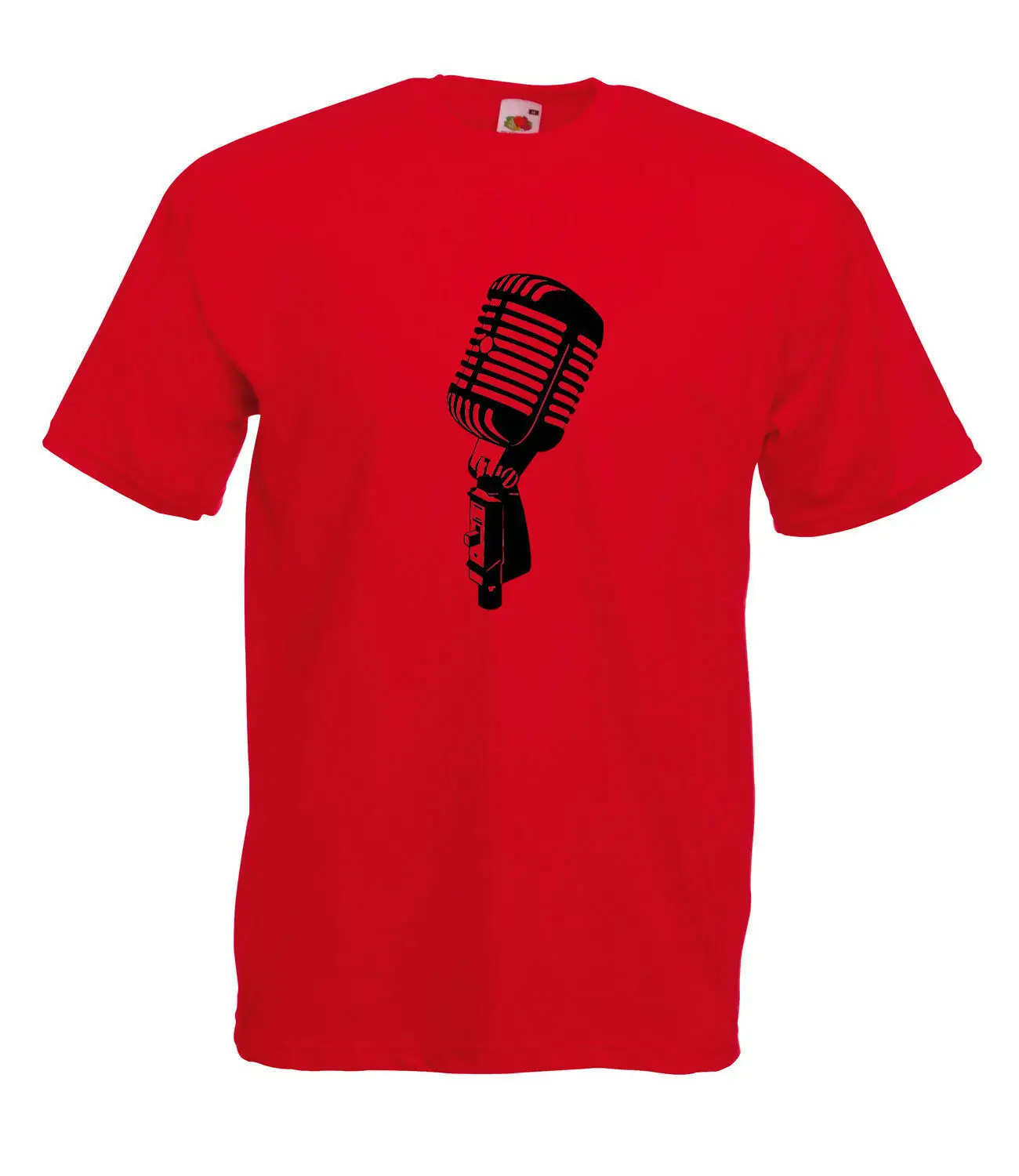 Футболка высокого качества с короткими рукавами из 100% хлопка в стиле ретро