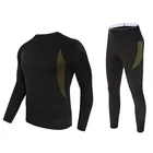 Комплект термобелья мужской, быстросохнущая, на флисе