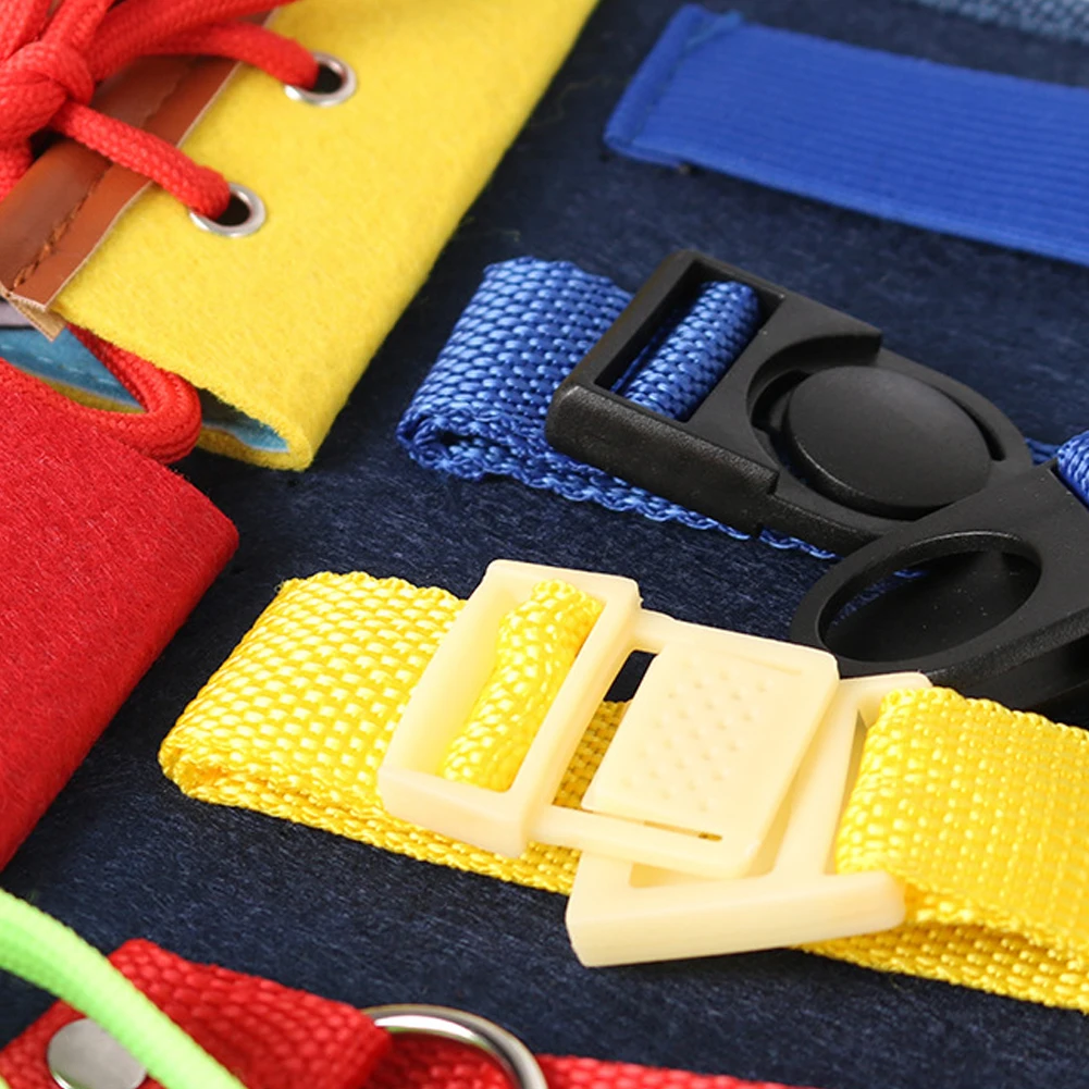 Детские развивающие Игрушки для раннего развития базовых навыков доска