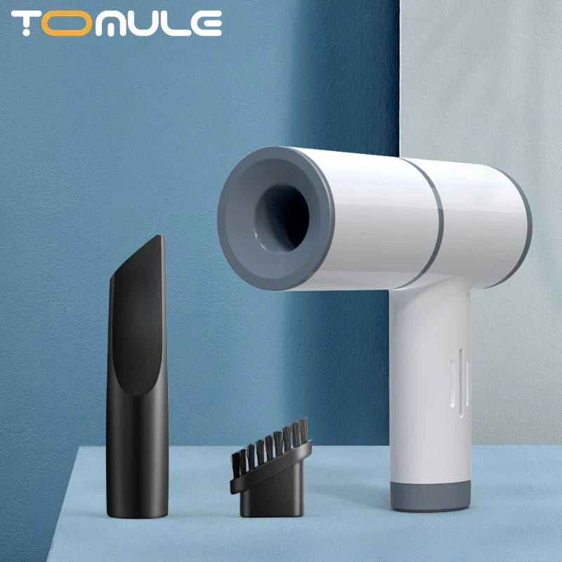 

TOMULE Mini Handheld Car Vacuum Cleaner Wireless Wet and Dry High-Power Strong Suction Portable Car Vacuum Cleaner