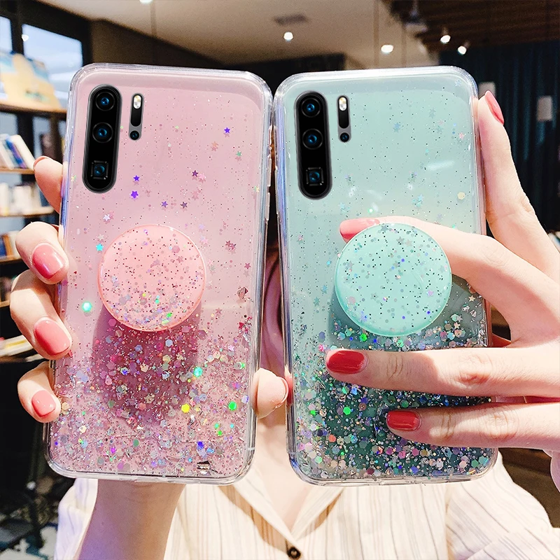 

Glitter Case For Huawei Y9 Prime 2019 Cases Silicon Y5 Y6 Y7 Prime 2018 P Smart 2021 2020 Z Honor 50 10 Lite 8x 8a 10i 7A 7C Pro