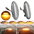 2 шт. динамические светодиодные боковые указатели поворота для Nissan Qashqai Dualis Juke Micra March Micra CUBE EVALIA Note X-Trail LEAF