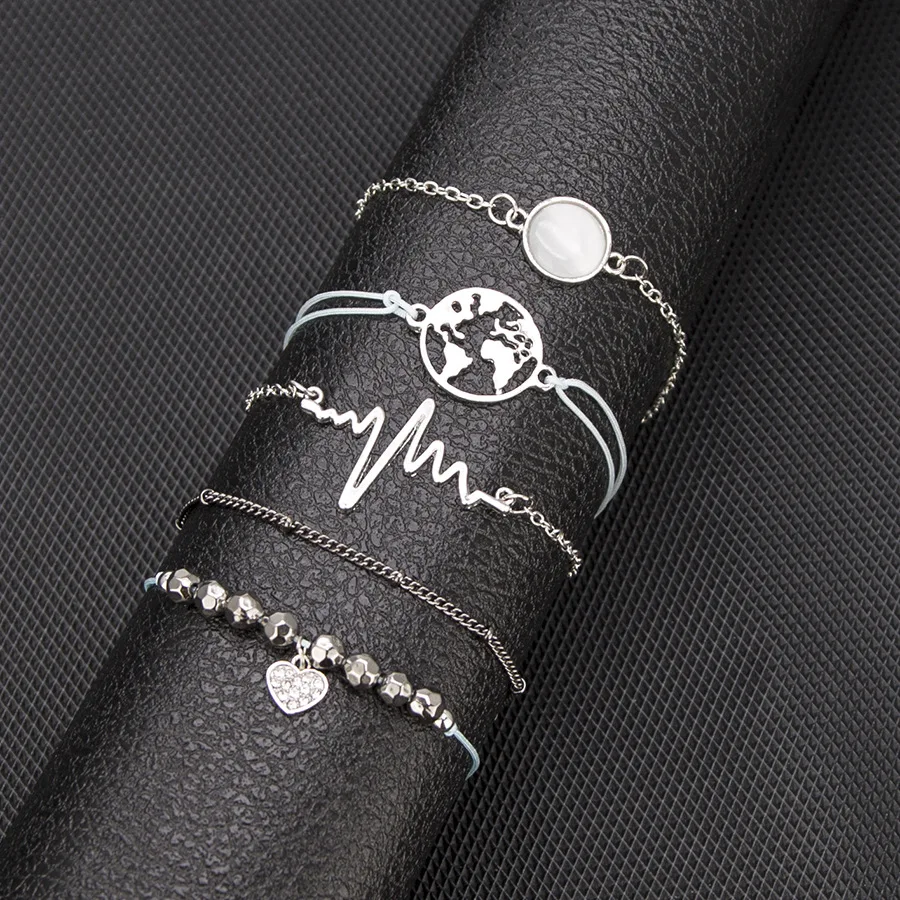 Браслеты женские черные из бисера в богемном стиле | Украшения и аксессуары