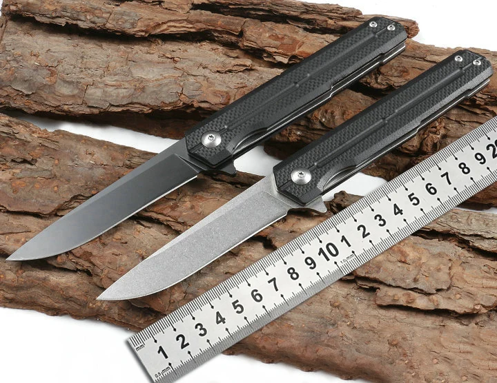 

Складной нож из углеродного волокна с лезвием D2, портативный военный нож, охотничий многофункциональный спасательный нож для кухни и повсе...