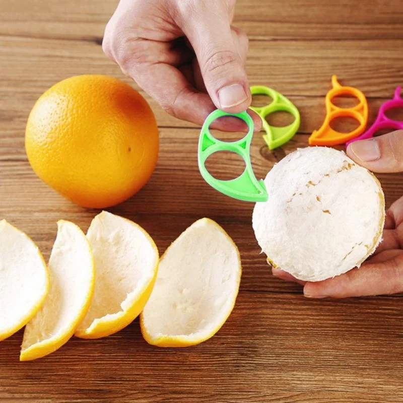 

Plastic Orange Peeler Useful Lemon Grapefruit Fruit Slicer Easy Peeler Stripper Remover Knife Cooking Tool Kitchen Accessories
