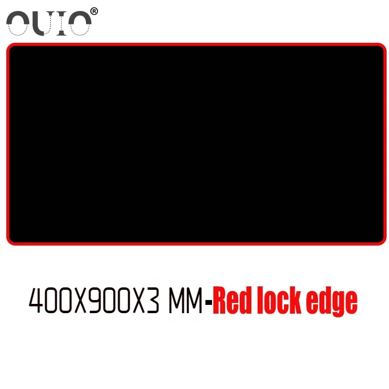 

OUIO 1200*600*3MM Large Size Black Gaming Mouse Pad PC Digital Full Desktop Notebook Computer Pad USB Trackball Speed Pad Csgo