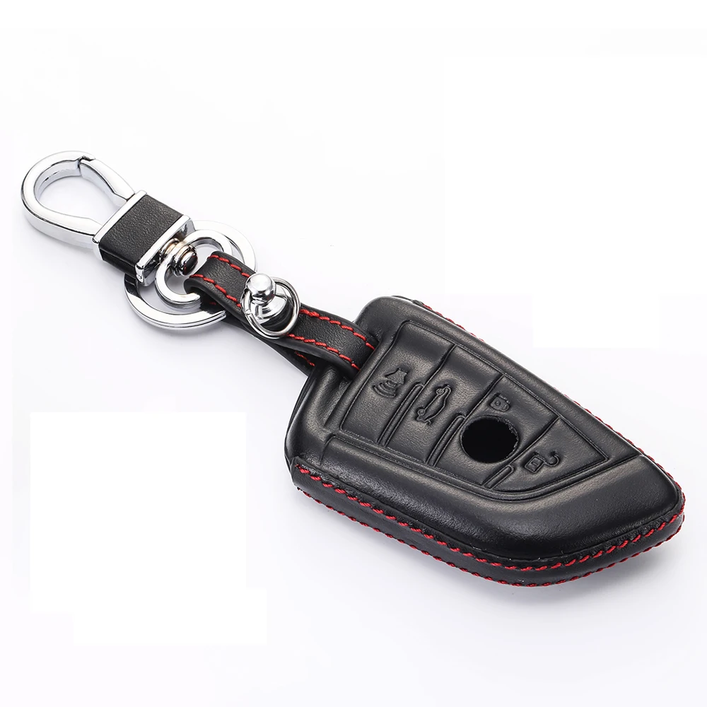 Кожаный чехол для ключа Bmw X1 X5 X6 F15 F16 F48 1 / 2 Series | Автомобили и мотоциклы