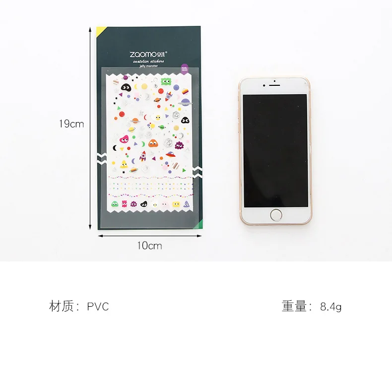 Мультяшные мини-наклейки для ногтей с цветами вишни декоративный дневник
