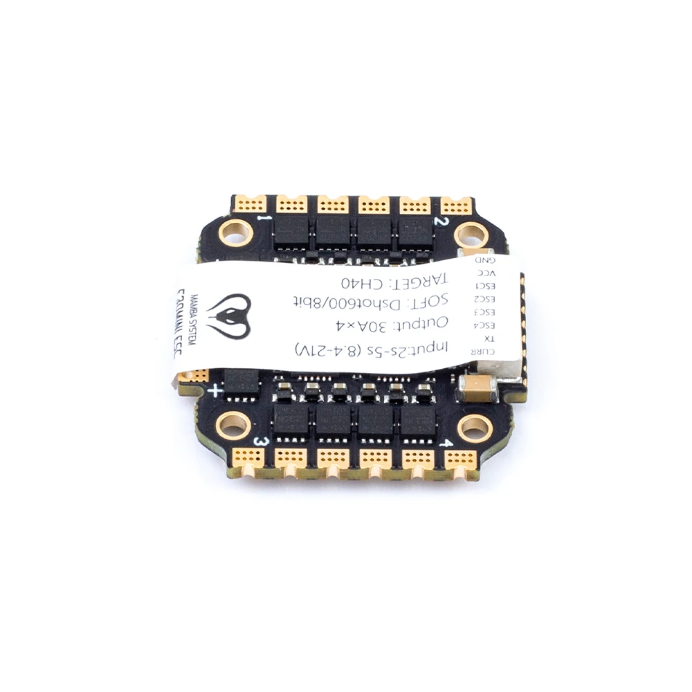 Diatone MAMBA F30MINI 2-5S 4 en 1 Blheli_S ESC Dshot600 controlador electr&oacute;nico de velocidad para Dron Taycan-2