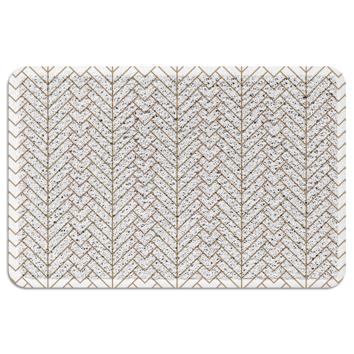 Стрелы геометрический ПВХ коврик для дверей Резиновая подложка нескользящий