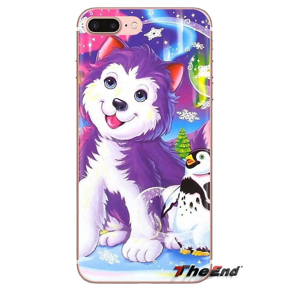 Для iPhone XS Max XR X 4 4s 5 5S 5C SE 6 6S 7 8 Plus samsung Galaxy J1 J3 J5 J7 A3 A5 мягкие чехлы Lisa Frank tiger horse dog Cat |
