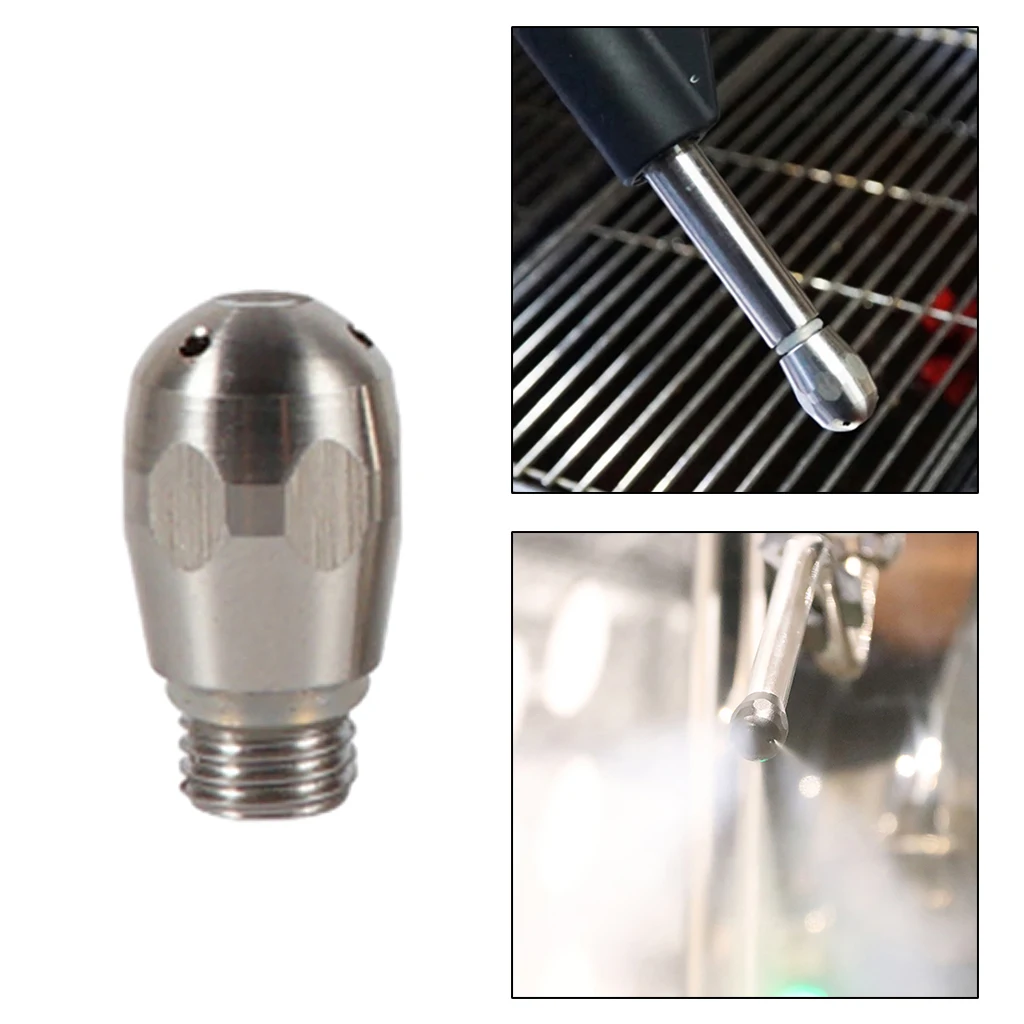 

Espresso Coffee Machine Spout Milk Foam Make 4-Hole Steam Nozzle Spray Head