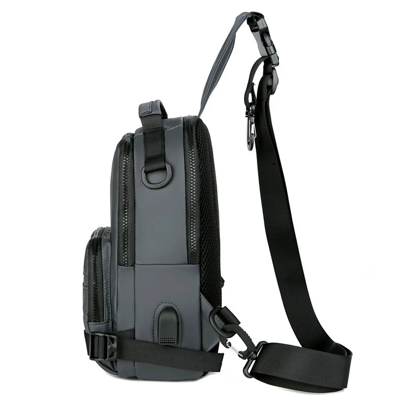 Мужская Личная сумка с кармашком вместительная простая нагрудная Сумочка для ipad