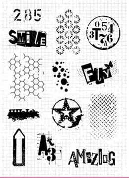 Задний фон чистый штамп для скрапбукинга Прозрачная силиконовая резина