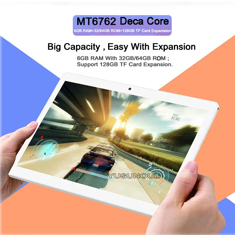 New 10 inch 4G Phone Call Tablet Android 9.0 32/64GB WIFI 10 Cores tablette Google Play 10 10.1