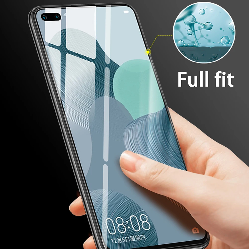 Защитное стекло с полным покрытием для huawei honor 30 pro plus v30 30s view 20 v20 lite 20s 20i