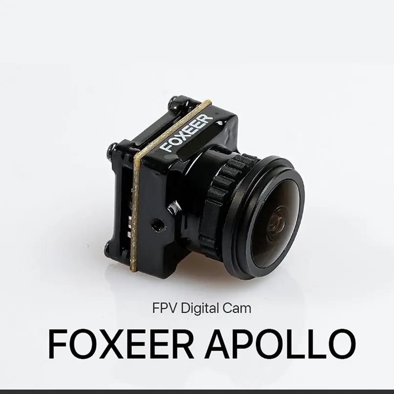

Foxeer Apollo 720P 60fps 16:9 Sony 1/2 "CMOS датчик 3ms низкая задержка цифровая камера Mipi FPV Для DJI FPV дрона квадрокоптера