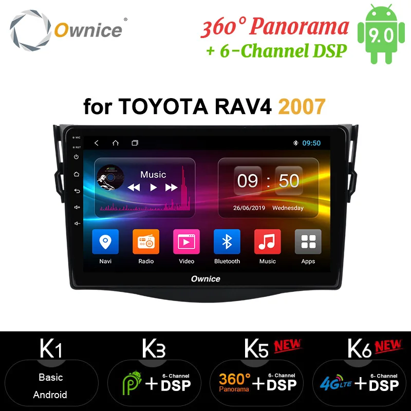 Ownice Octa 8 Core 2 Din Android 10 автомобиль радио плеер GPS DVR 4 аппарат не привязан к оператору