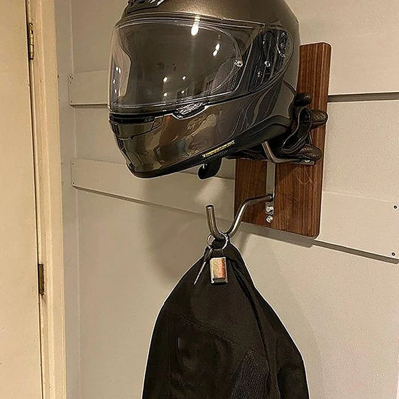 

Motorcycle Helmet Racks and Jacket Hooks, Storage Racks for Coats, Hats, Hats and Helmet Holders