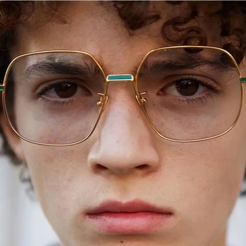 Модные квадратные очки оправа для женщин и мужчин трендовые брендовые