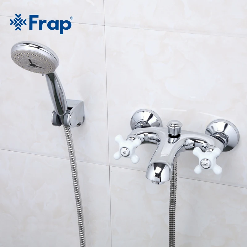 FRAP смеситель для ванной с душем F3018|Смесители ванны| |