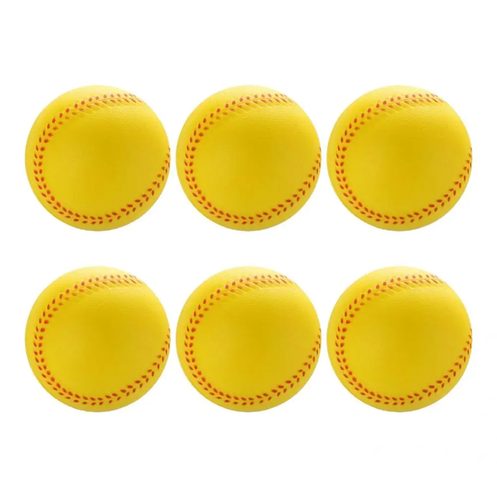 Практичные мягкие высокоэластичные бейсболки из искусственной кожи 6 шт.|Бейсбол