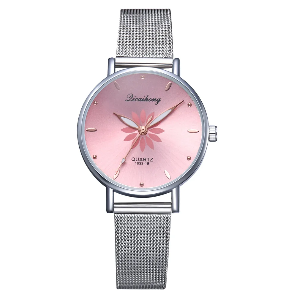 

Fashion Mesh Printed womens watch New Style Hot Fashion Watch Quartz Watch Women's Non-Mainstream Ladies' Watch