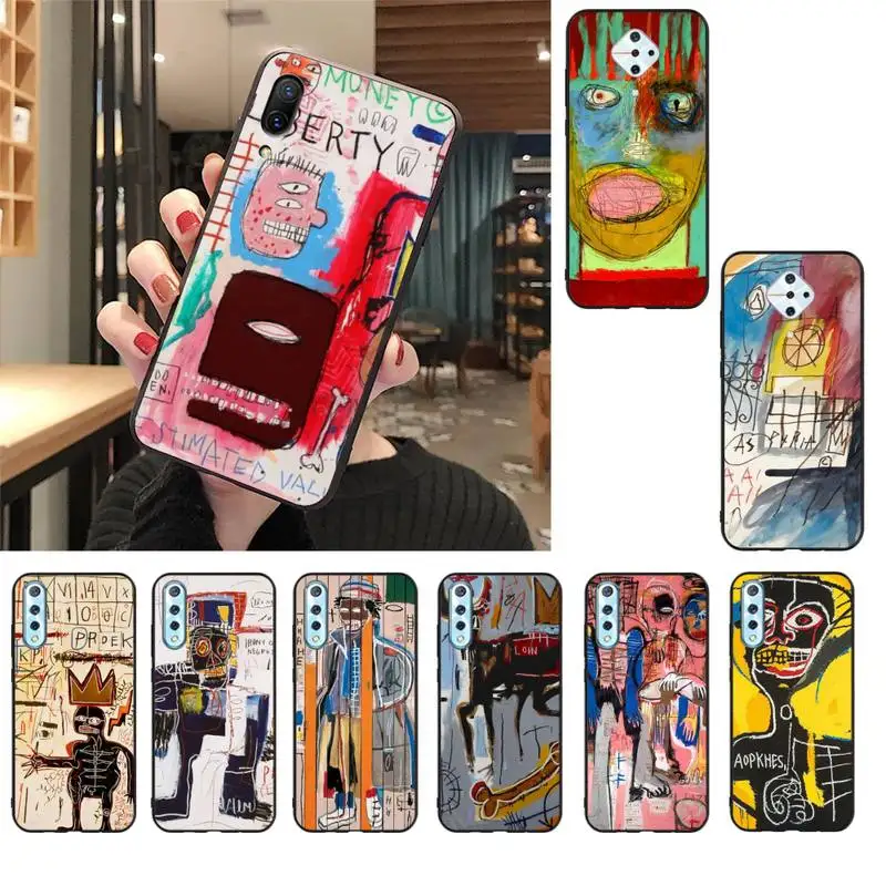 Babaite джинсы Мишель Basquiat Искусство граффити для Vivo V17 Neo Y91C Y11 Y19 Y17 Y15 U1 U3 V11i IQOO V11 V15 Pro |