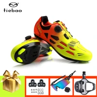tiebao road bike shoes add pedals sunglasses men women sapatilha ciclismo self locking outdoor breathable riding bicycle shoes