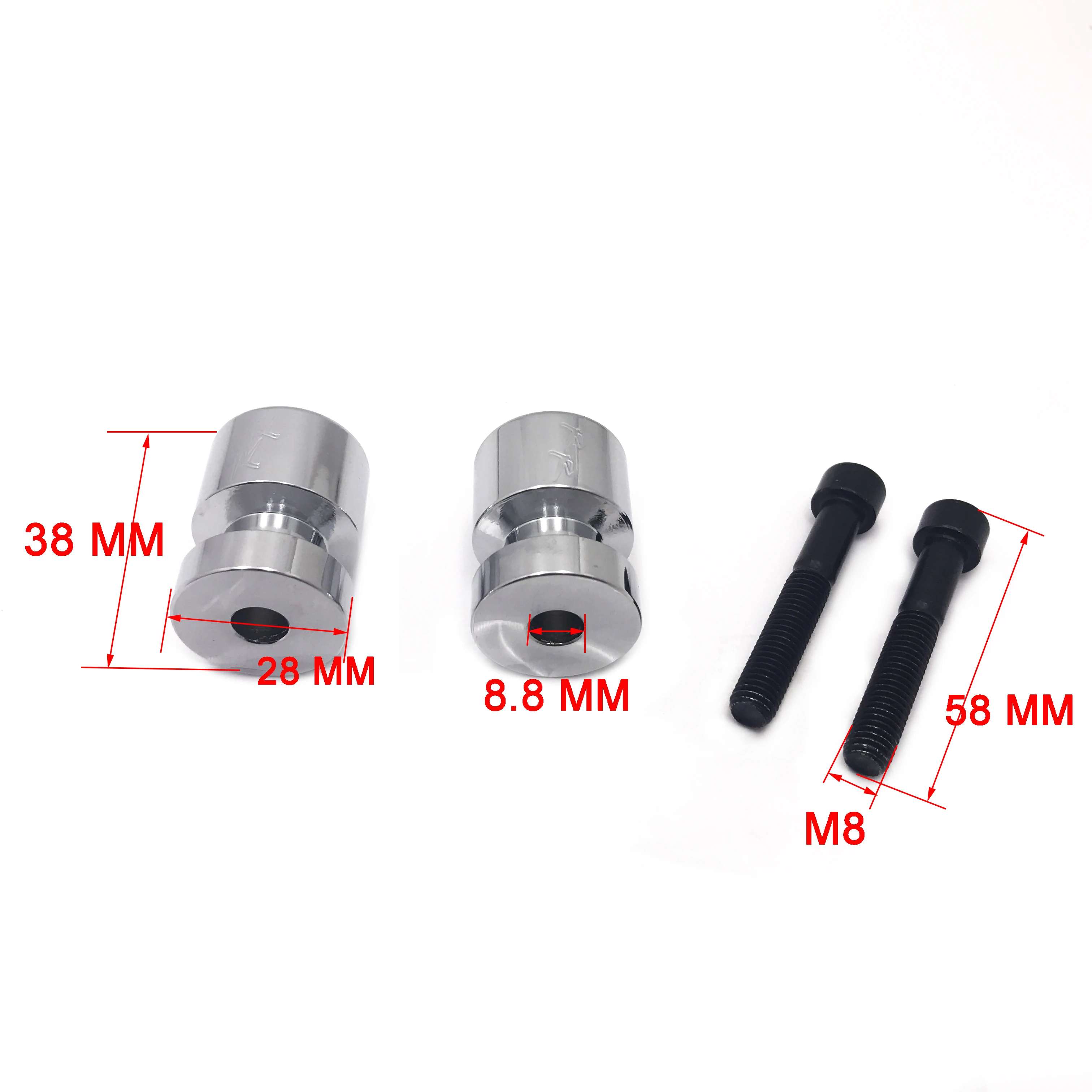 Aftermarket Бесплатная доставка мотоцикла маятник Катушки рамки слайдер для Suzuki 99 07