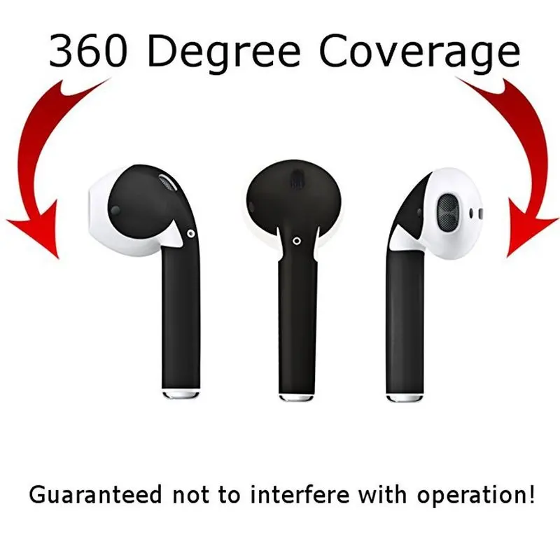 1 пара кожи наклейка протектор для AirPods Skins защитные обертывания пленка кожи наклейка для беспроводных наушников аксессуары 4 цвета