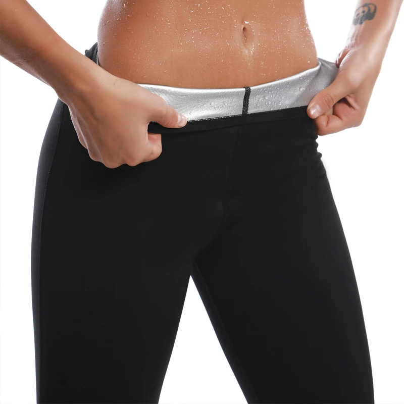 

Pantalones termicos con revestimiento de ion de plata, Para mujer, moldeadores de cuerpo, pantalones cortos adelgazantes