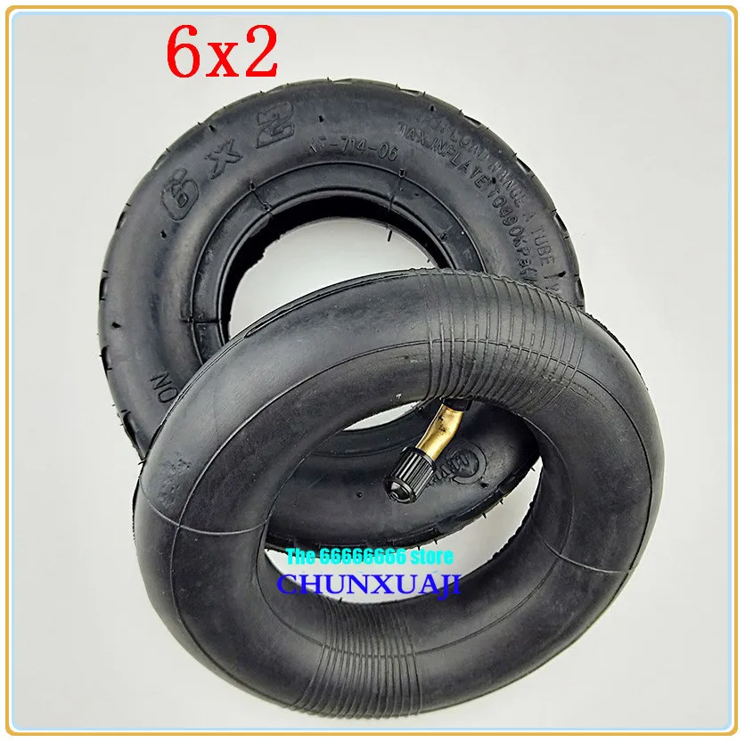 Шина 6X2 6 дюймов внутренняя труба и внешняя шина надувная для электрических