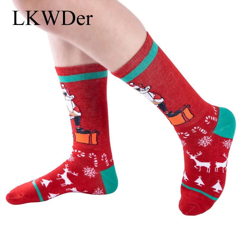 

1 пара, Новые поступления, носки, мужские и женские зимние носки Meias Sox, чулки, Праздничный Рождественский подарок, теплые мягкие удобные хлоп...