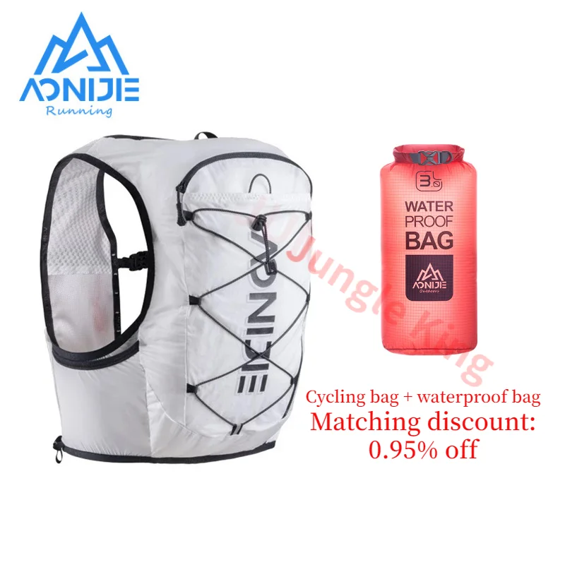 AONIJIE C9108 Lightweight Hydration Pack Breathable Trail Running Vest Backpack for Ultra Trail Marathon Cycling Run Bag