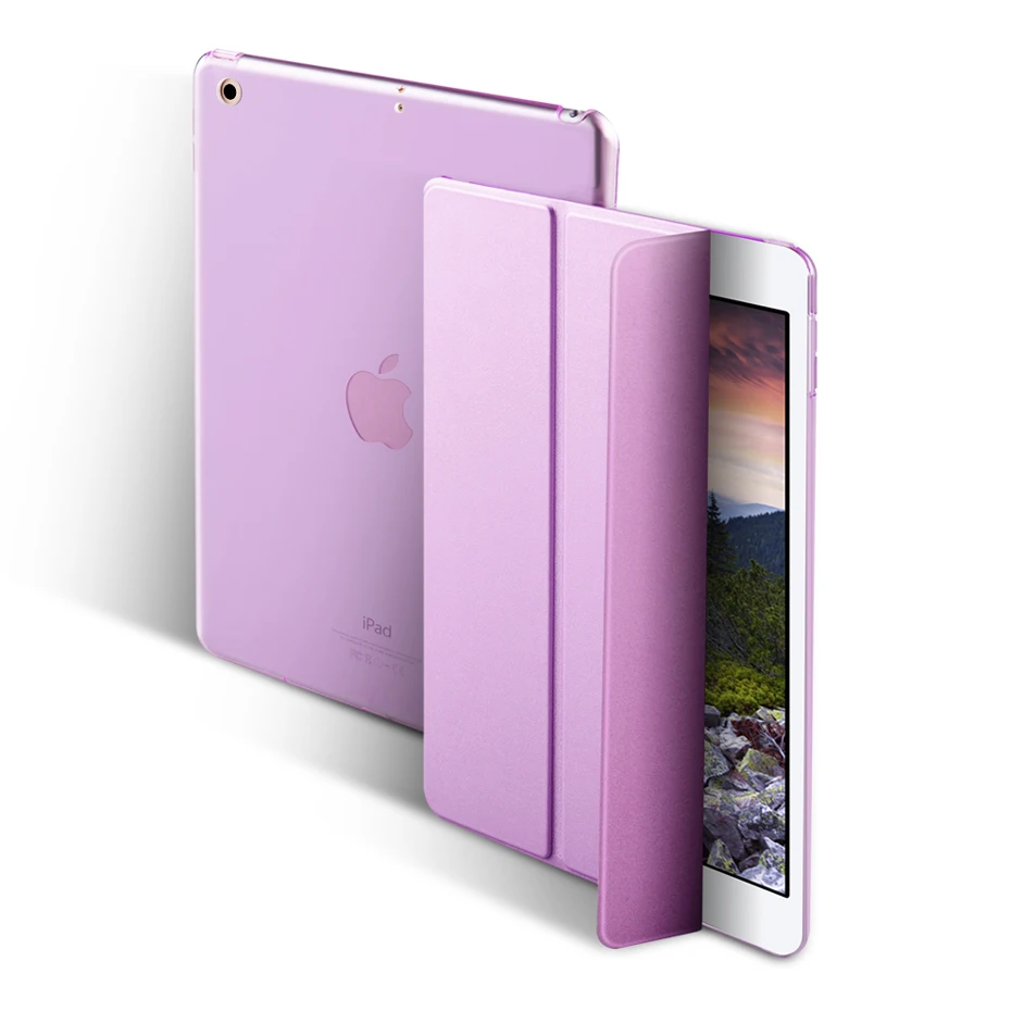 Чехол для iPad 9,7 Тонкий Магнитный чехол-книжка с функцией подставки умной крышкой для iPad 6th 5th Generation A1893 A1954 A1822 A1823 Funda+ подарки