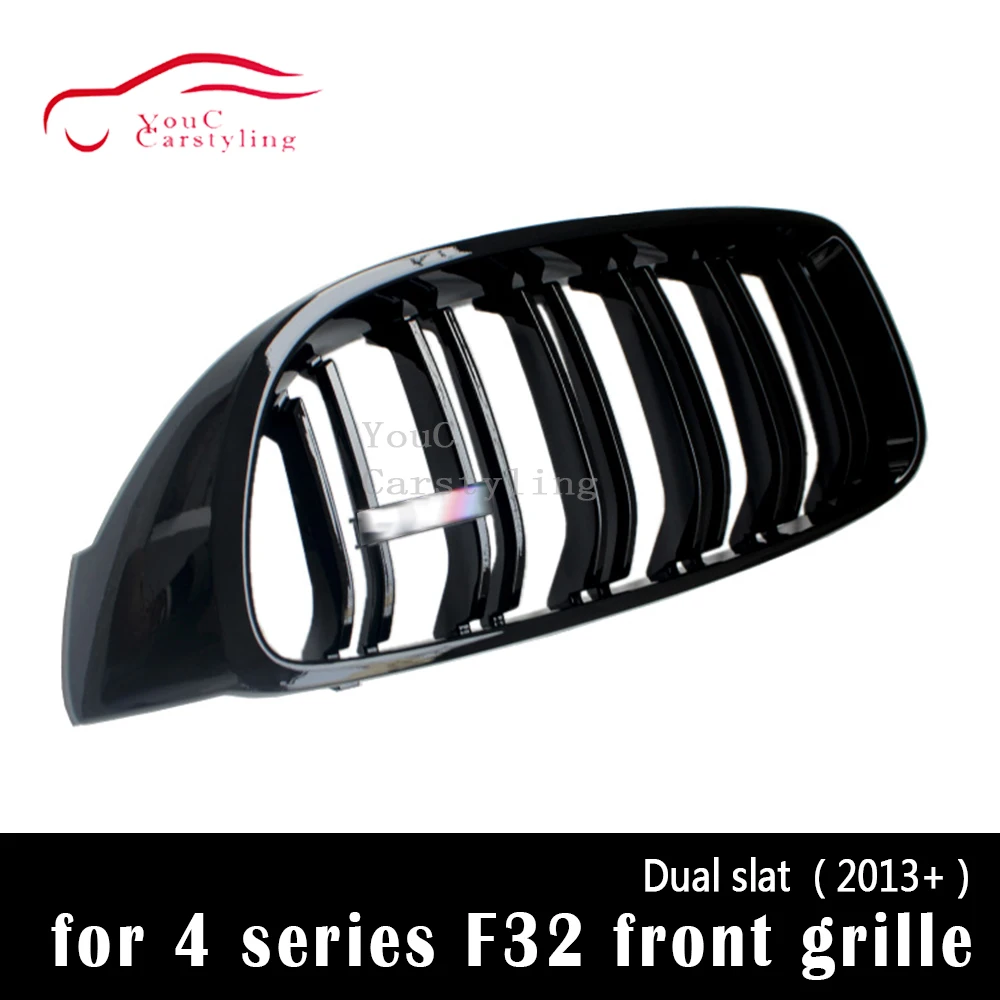 Передняя решетка для BMW 4 серии F32 F33 F36 M3 F82 M4 F83 2014 + 428i 435i | Автомобили и мотоциклы