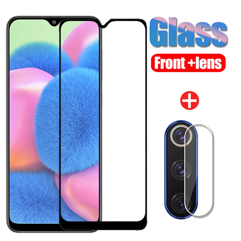 2 в 1 Samsun A30 S Защитное стекло для samsung Galaxy A30S объектива камеры пленка A 30 a305F|Защитные