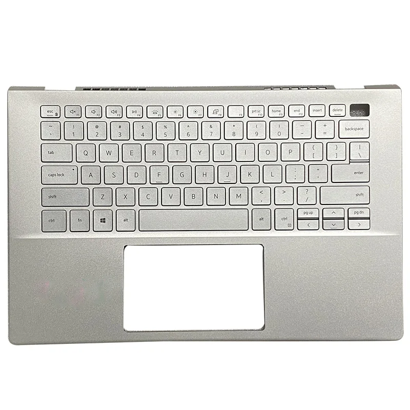 Online Cubierta Superior Con Reposamanos Para Ordenador Portátil, Funda Plateada Con Teclado Americano Para Dell Inspiron 14, 5401, 5402, 5405, 09TNWY, Nueva