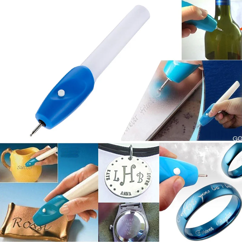

New DIY Cordless Mini Electric Engraving Pen Carve Tool for Jewelry Plastic Metal Wood Glass Automatic Engraving Pen Graver Tool