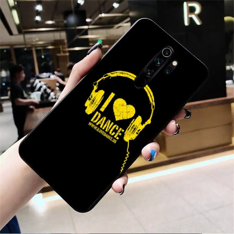 YJZFDYRM I Love Dance Coque Shell чехол для телефона Redmi Note 9 8 8T 8A 7 6 6A Go Pro Max K20|Бамперы| |