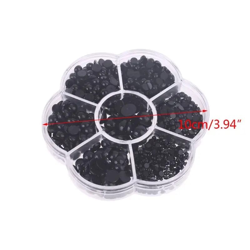 

1000pcs/box Black Plastic Safety Eyes for Bear Doll Stuffed Toys Animal Puppet DIY Crafts Accessories