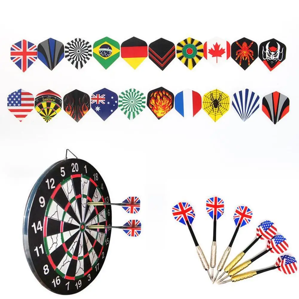 

60Pcs/Pack Dart Flights Set Multiple Styles Colorful Dart PET Darts Accessories Professional Newly Flights Darts F4I8