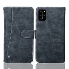 Роскошный чехол кошелек UMIDIGI S5 Pro винтажный кожаный книжка 6 39